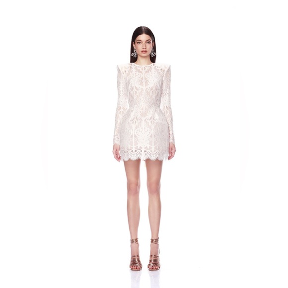 Bronx and Banco Dresses & Skirts - Bronx and banco Casey White Lace Mini Dress